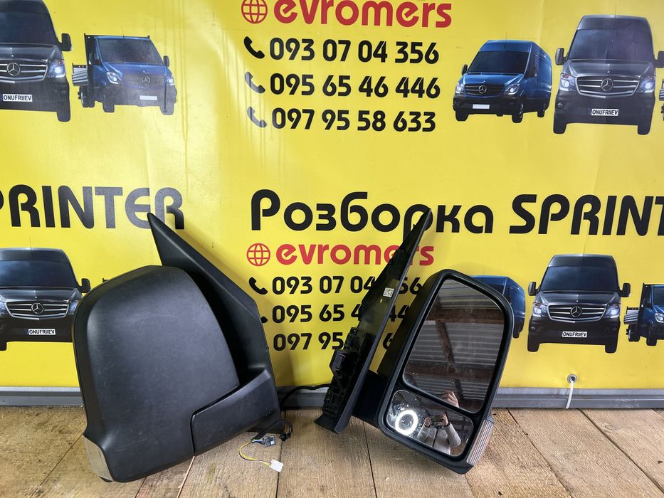зеркало ліве праве камера 360 mercedes sprinter w907-910 2018-2024