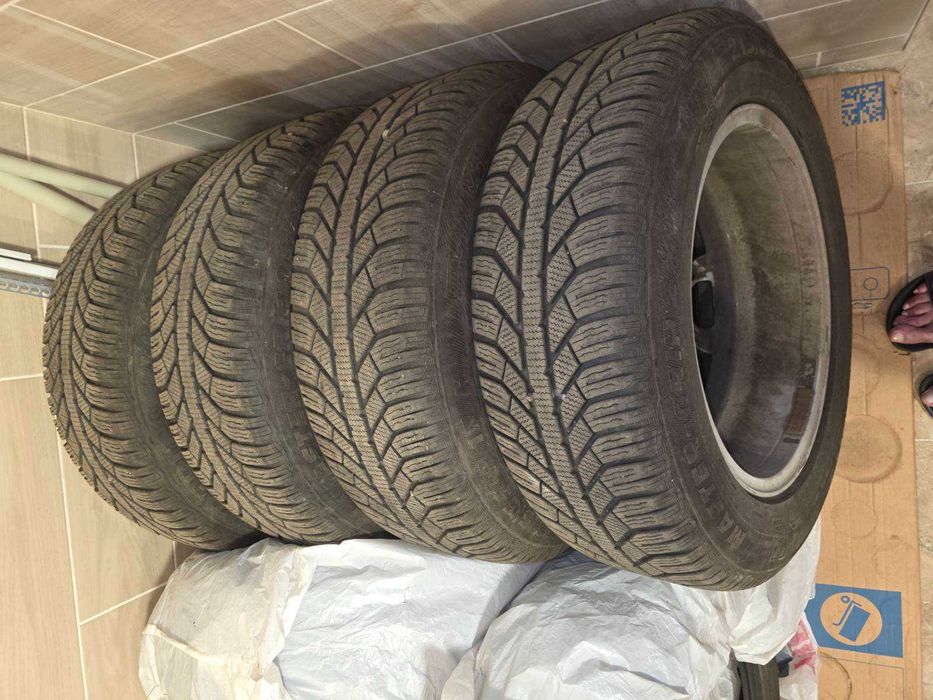 Колеса в зборі R17 5x112 VW Tiguan/Skoda/Audi на зимових шинах Semperit 215/65 R17