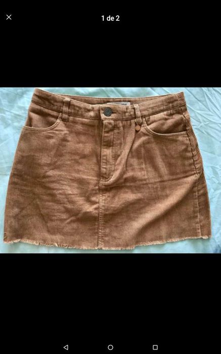 Saia em bombazine da Pull&Bear