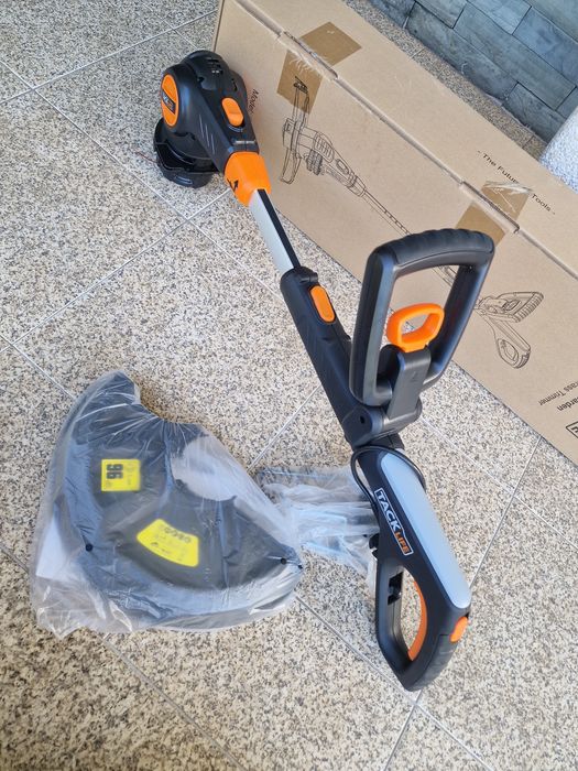 Aparador de relva  com motor 600w  articulado 
Equipado com um motor elétrico com fios de 600W, i