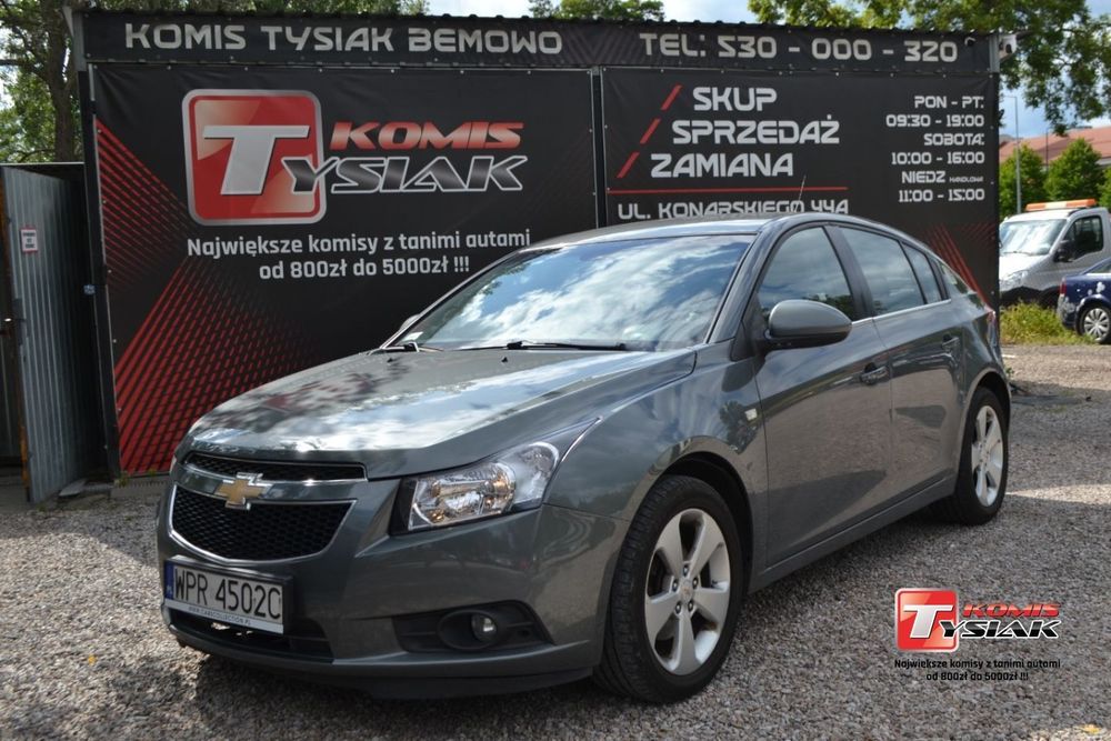 Chevrolet Cruze !!! Bemowo !!! 1.7 Diesel 2012 rok produkcji! KOMIS TYSIAK !!!