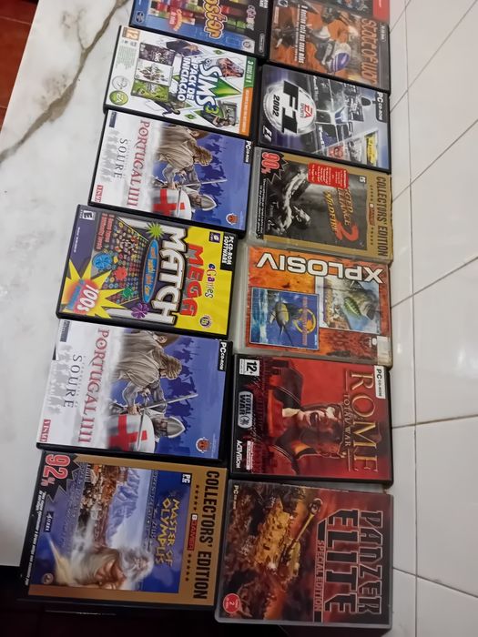 Conjunto de 15 Jogos Pc Diversos