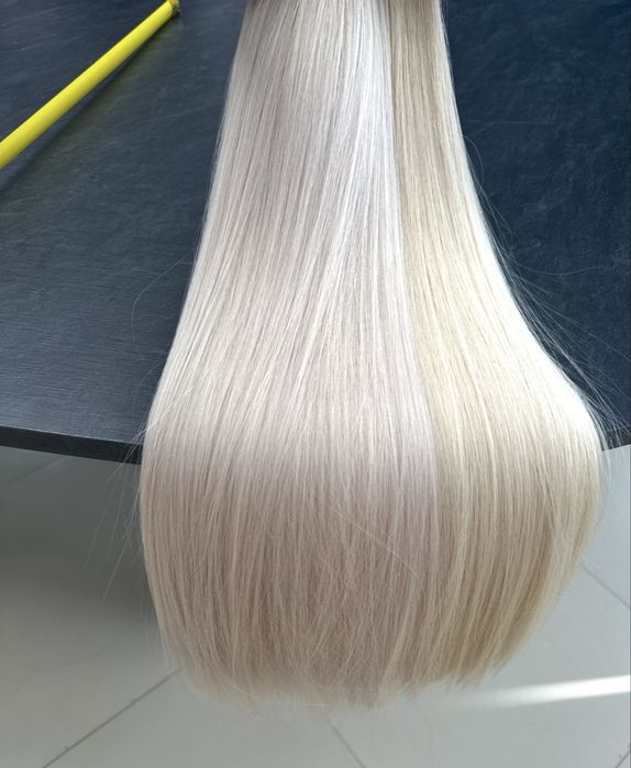 Wlosy blond 100% naturalne