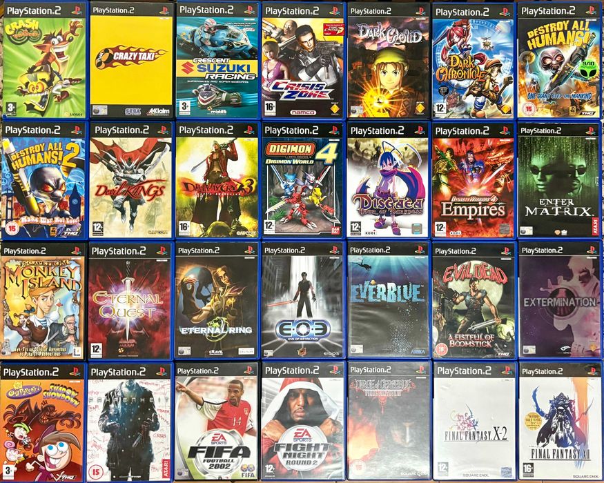 JOGOS PLAYSTATION 2 / PS2 (COMPLETOS) | Portes Grátis | Ler Descrição↓