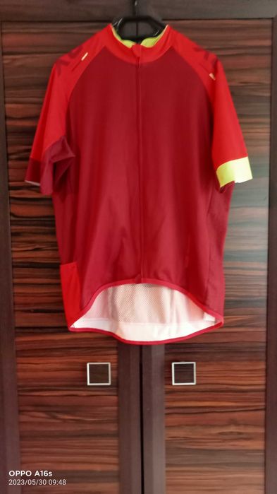 koszulka na rower MTB Jersey XC red XL