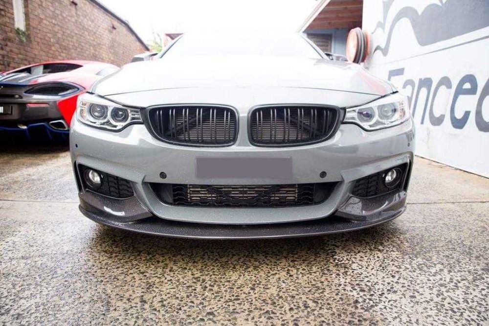 Губа bmw М Performance F32 F33 F36 передего бампера бмв карбон сплитер