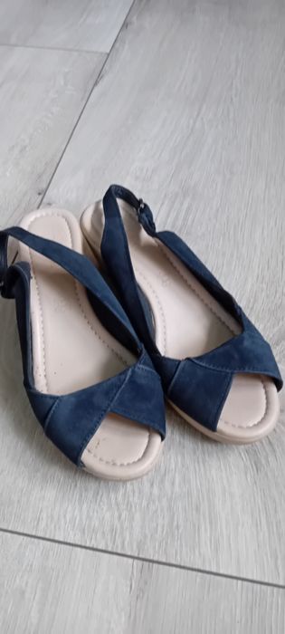 Sandały Footglove skóra 38/24,5cm.