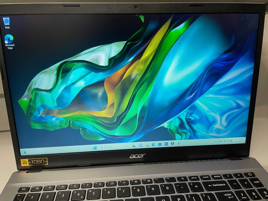 Laptop Acer Aspire 3 15.6" IPS R5-5500U 16GB  512GB SSD Win11 Home