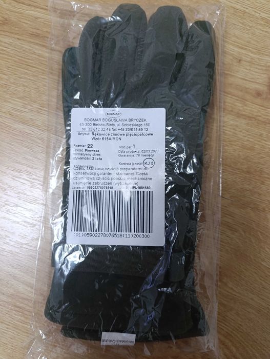 Rękawice zimowe 615A/mon