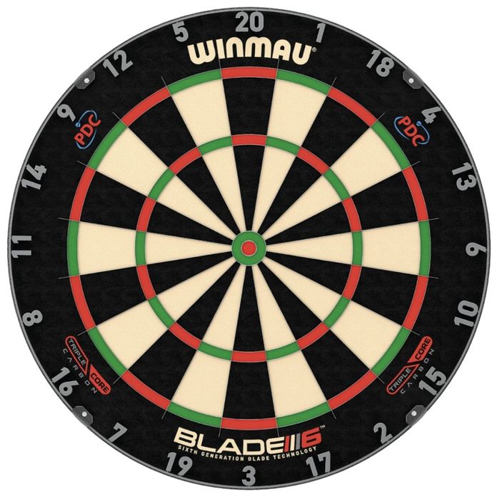 Nowa tarcza do darta WINMAU Blade 6 Triple Core Carbon