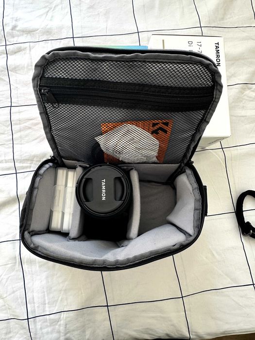 Sony ZV-E10 + Tamron 17-70mm f/2.8 di iii-a vc rxd + ND / CPL filter + Black-mist 1/8 filter + Bag
