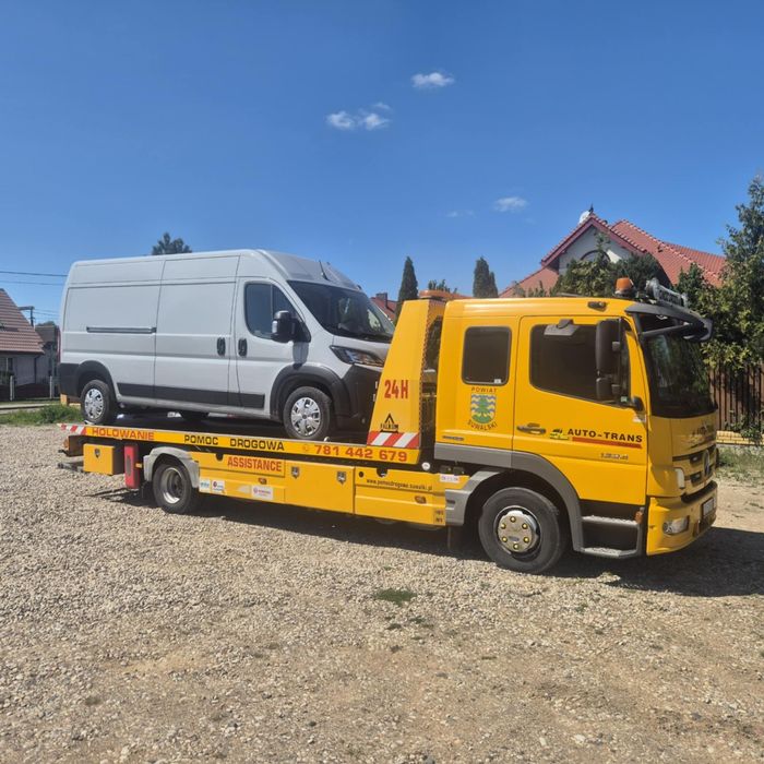 Transport pomoc drogowa autolaweta