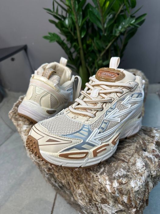 Преміум якість! Off-White Be Right Back Beige • Офф-вайт Бе (Бежеві)