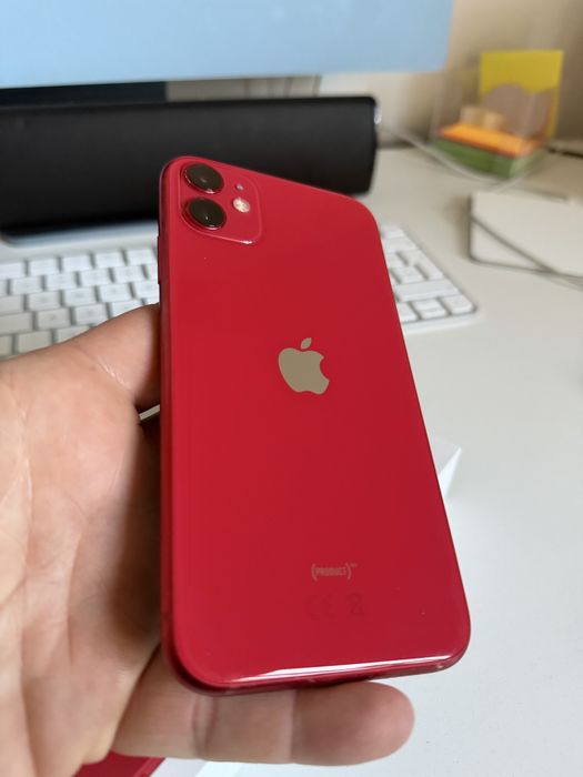 iPhone 11 64gb Red Bateria 94%