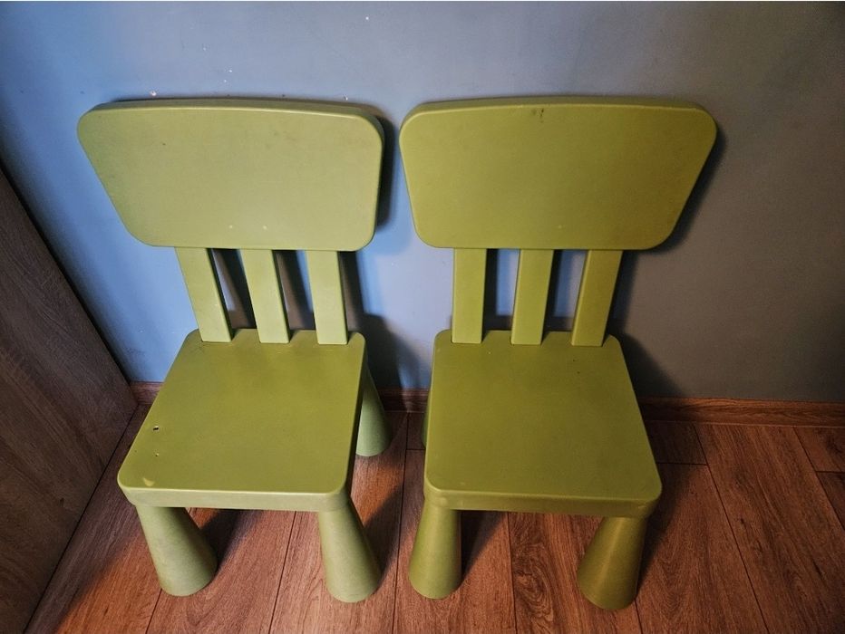 Ikea Mammut krzesełka 2 sztuki