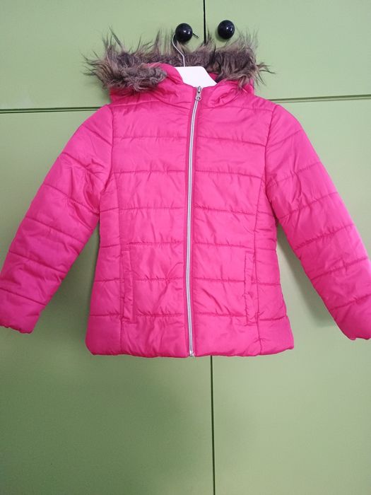 Wiosenna różowa kurtka roz. 128
