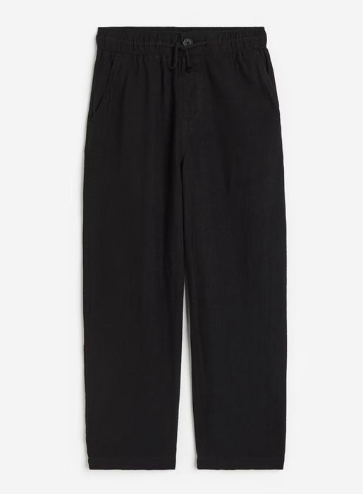 H&m штаны льняные 134 на мальчика