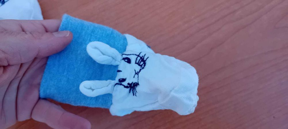 Pantufa-meia Antiderrapante Bebé "Peter Rabbit"