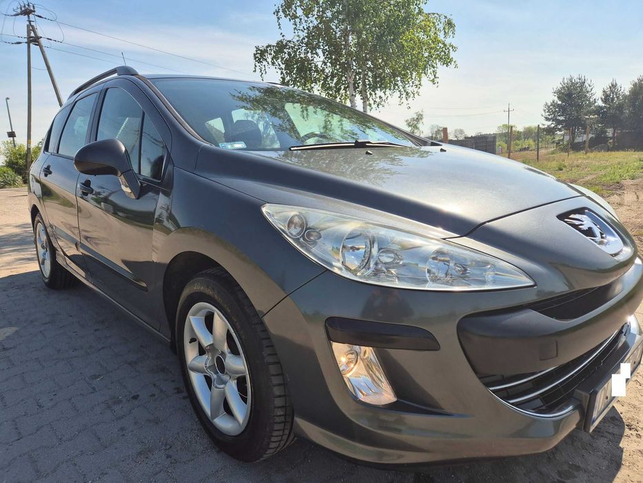 Peugeot 308 Sw 1.6 HDI 90km(Fabrycznie Bez Dpf,Dwumasy)!Salon Polska!Bez Korozji!Bez wkładu!Bogata Wersja!Klimatronic!Tempomat!Hak!Czujniki!
