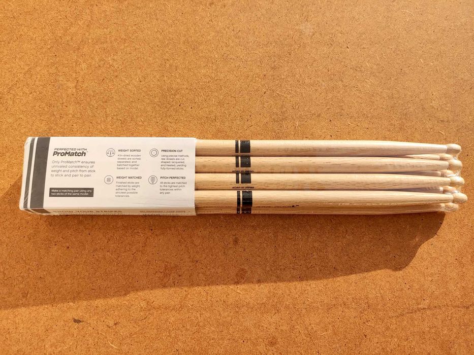 Baquetas Pro Mark 2B Shira Kashi Oak Attack - 4 Pack NOVO