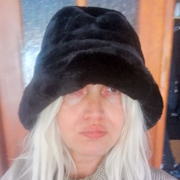 Хутряна панама мех зимняя шапка норкова шапка норочка ушанка норка нат