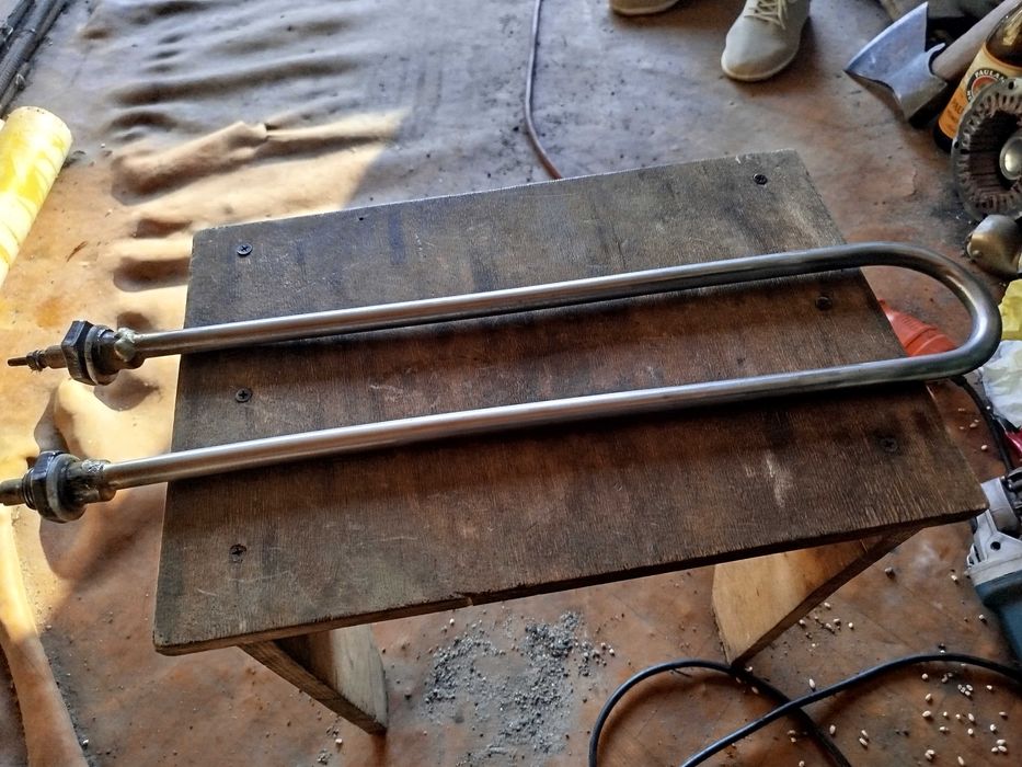 Тен для воды . Нержавейка 1.0 квт 50 см.