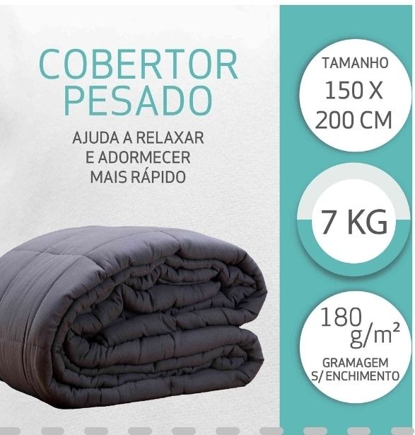 Cobertor pesado 7kg