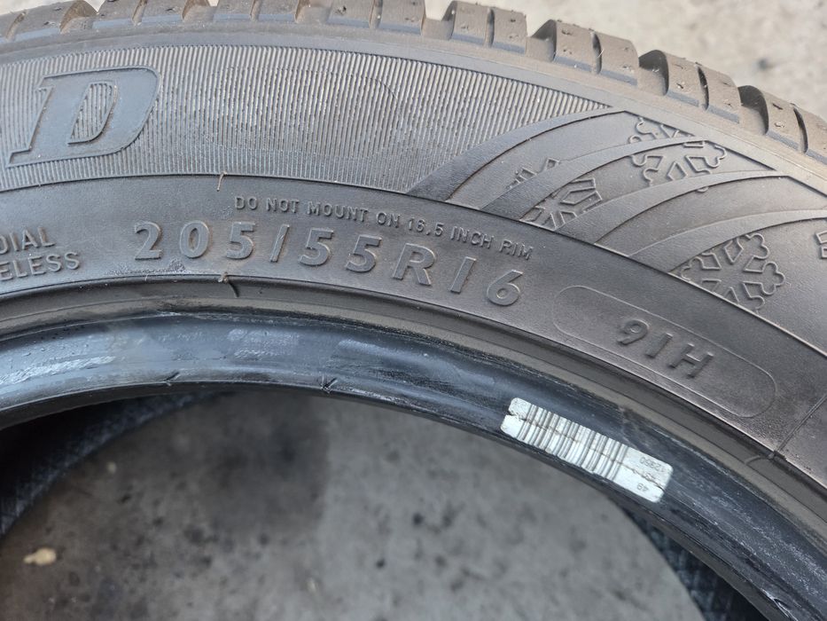 Шини зимові 205/55/r16, Sp Winter Sport 4D.