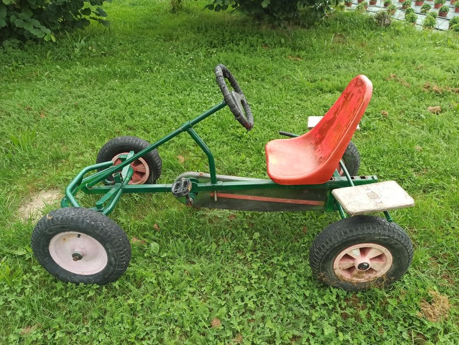 Gokart BERG Quad, samochód na pedały, duży, mocna konstrukcja