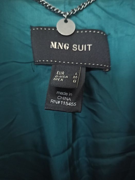 Krótka kurtka/żakiet z bawełny MNG Suit