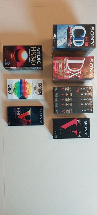 Cassetes VHS novas
