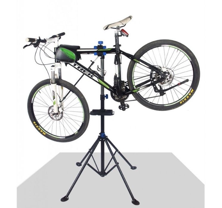 Стійка для велосипеда Bike Repair Stand з полицею, чорний (RS-100)