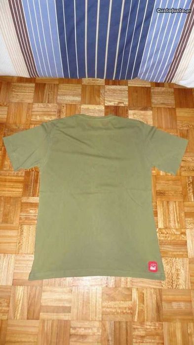 T-shirt de homem verde escura Deeply