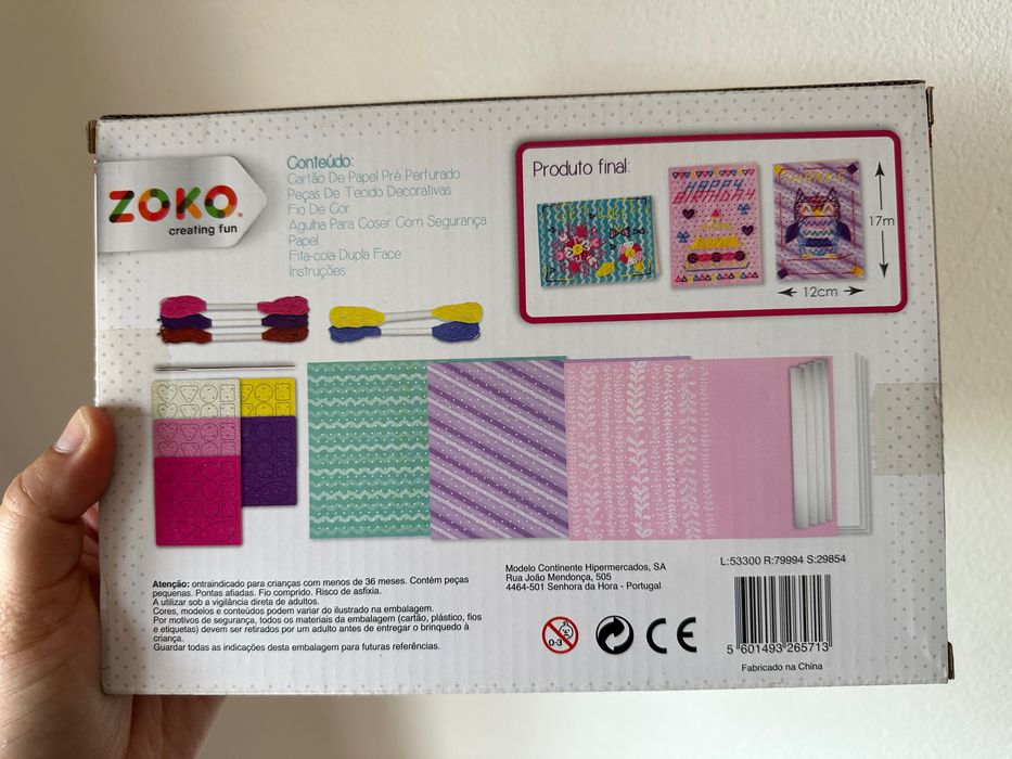 Trabalhos Manuais "Cria os teus Cartões" para Criança