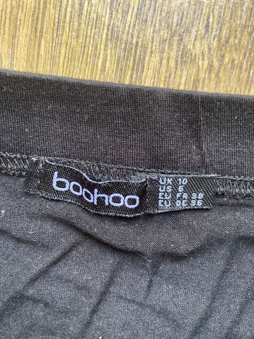 Spódnica czarna tuba Boohoo rozm. 38