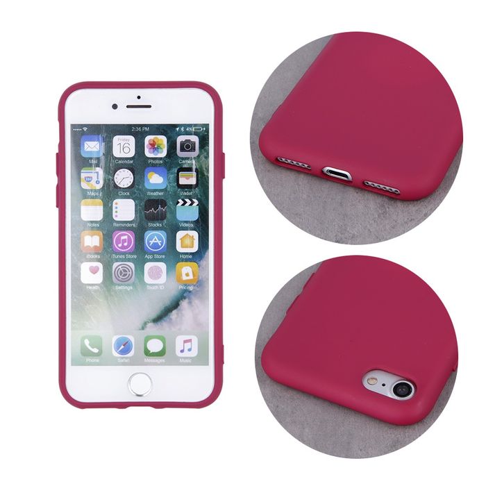 Etui Silicone Soft do Huawei P30 Lite Bordo