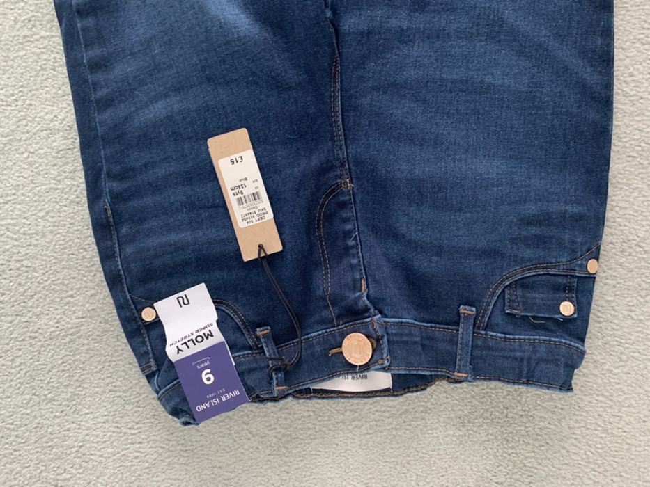 Spodnie Jeans River Island nowe 134 cm 9 lat