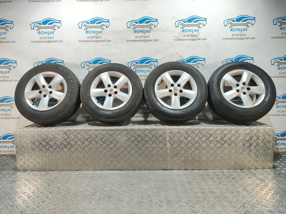 Conjunto Jantes 16 Originais Nissan Qashqai 1 J10 6,5J ET40 5x114,3