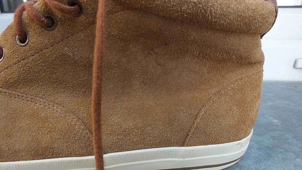 Super buty wysokie skóra marki Polo by Ralpf Lauren roz 45
