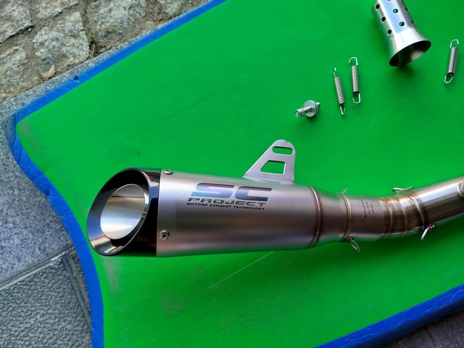 Yamaha MT 07 / MT 07  tracer ( linha completa de escape)