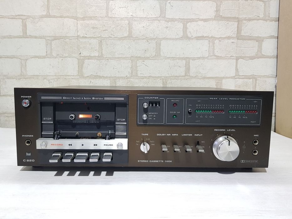Стерео касетна дека/касетная Dual C 820  б/у з Німеччини
