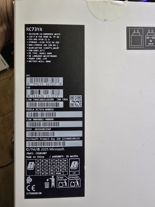 Asus RoG Xbox ALLY RC73YA 16/512GB od HaLoGsM Łódź