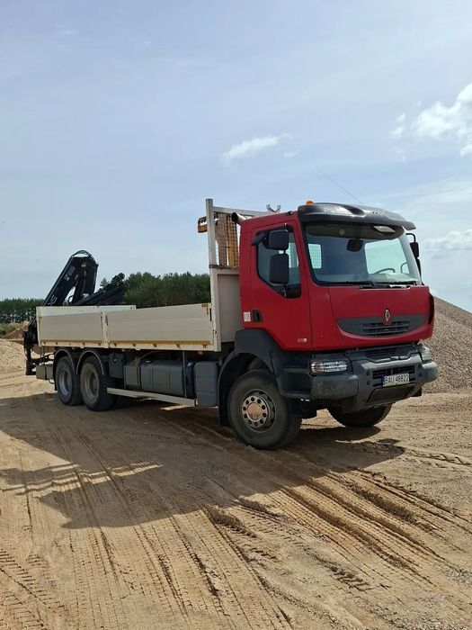 Renault KERAX  Renault KERAX HDS Hiabb 166 Stan bardzo dobry w ciągłym użytkowaniu