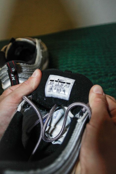 Nike Air Max 97 OG Metallic Silver/ University Red-Black