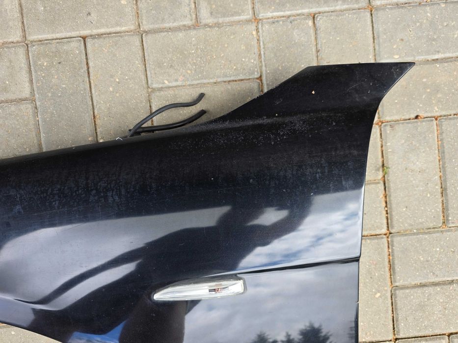 BMW 7 E65 E66 LIFT LCI Błotnik Przód Lewy Black Sapphire 475/9