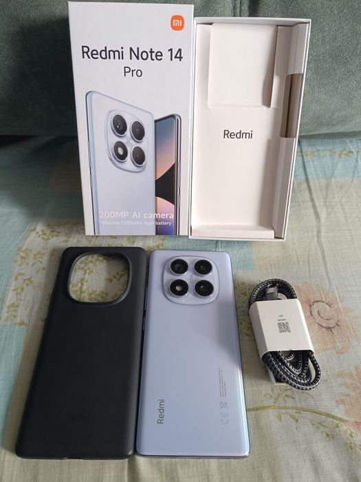 ИГРОВОЙ Xiaomi redmi note 14Pro , память 8+8-256гиг,хорошее состояние.