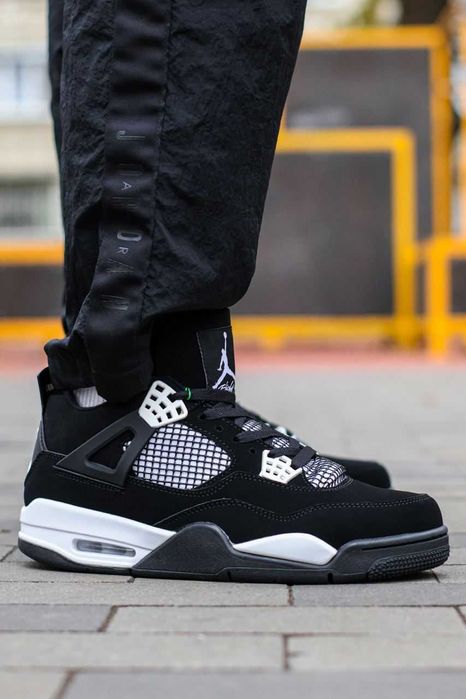 !SALE! Nike Air Jordan 4 White Thunder 36 37 38 39 40 41 42 43 44 45