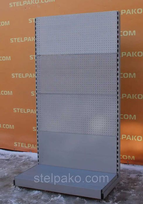 Торгові перфоровані стелажі «Віко» 195х100 см., Б/у 7888