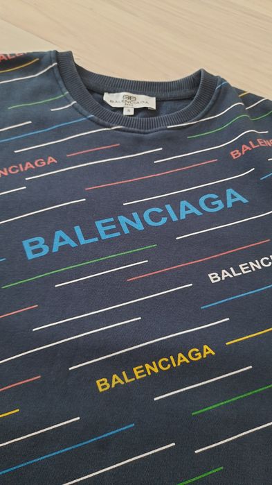 Bluza granatowa Balenciaga