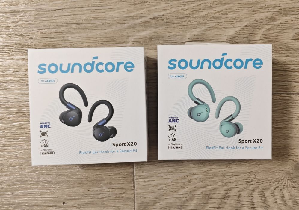 Навушники Anker SoundCore Sport X20 (Black)